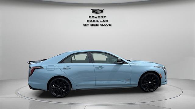 new 2025 Cadillac CT4-V car, priced at $57,354