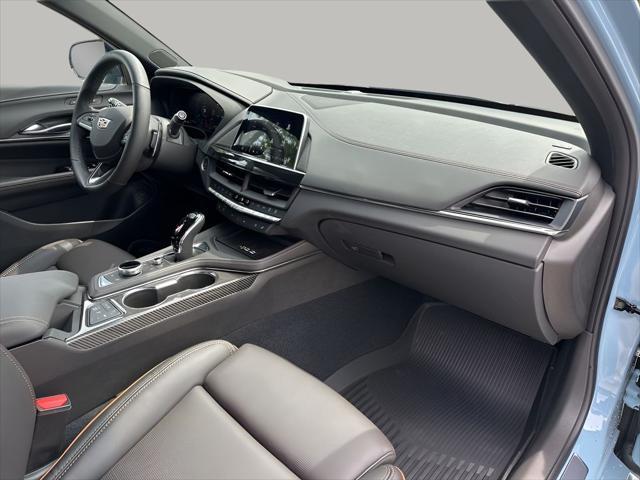 new 2025 Cadillac CT4-V car, priced at $57,354