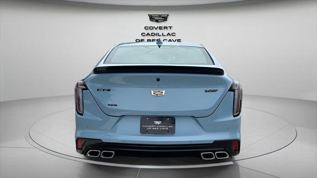 new 2025 Cadillac CT4-V car, priced at $57,354