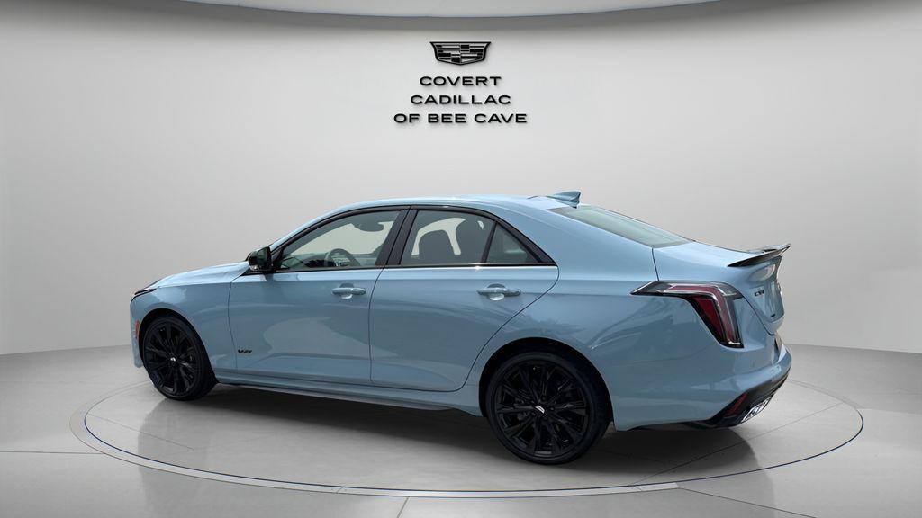 new 2025 Cadillac CT4-V car, priced at $57,354