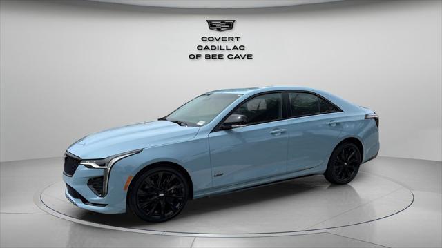 new 2025 Cadillac CT4-V car, priced at $57,354