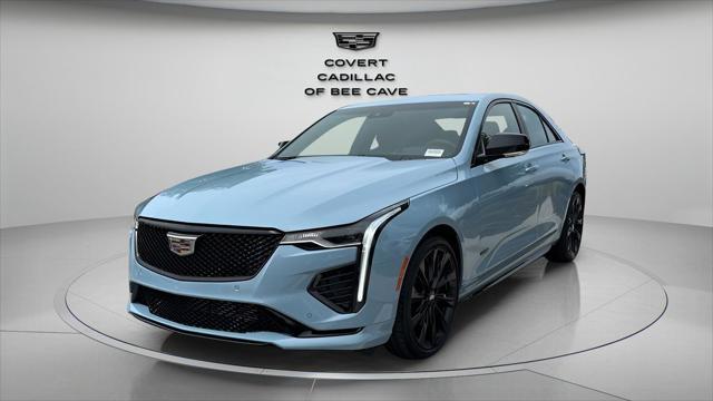 new 2025 Cadillac CT4-V car, priced at $57,354