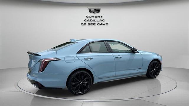 new 2025 Cadillac CT4-V car, priced at $57,354