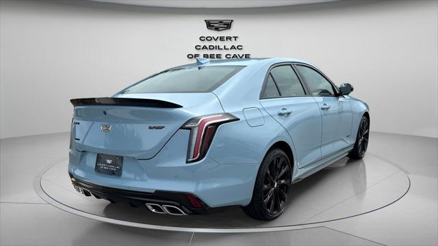 new 2025 Cadillac CT4-V car, priced at $57,354