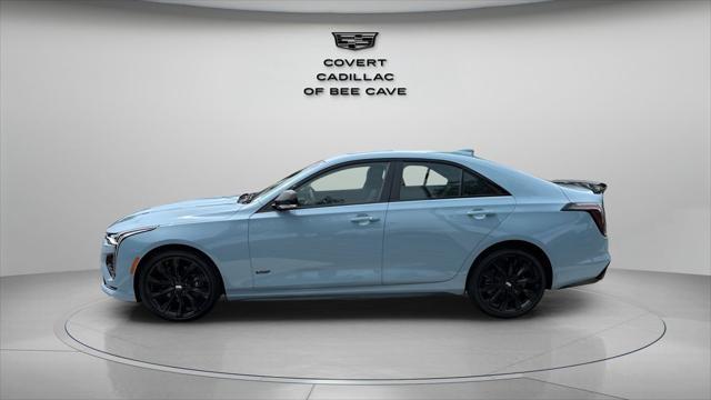 new 2025 Cadillac CT4-V car, priced at $57,354