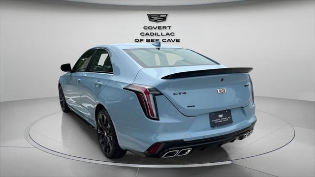 new 2025 Cadillac CT4-V car, priced at $57,354