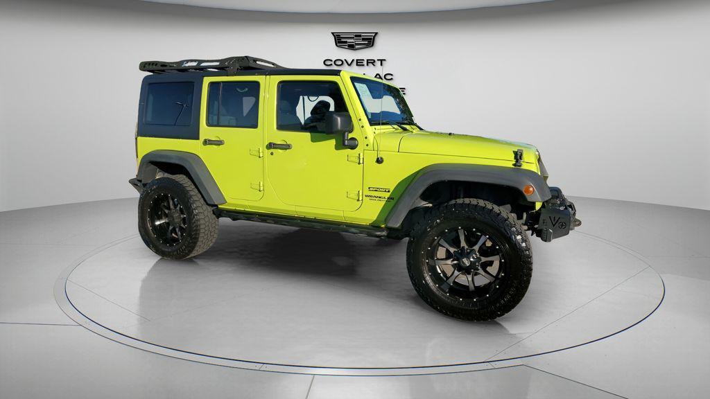 used 2016 Jeep Wrangler Unlimited car, priced at $22,764