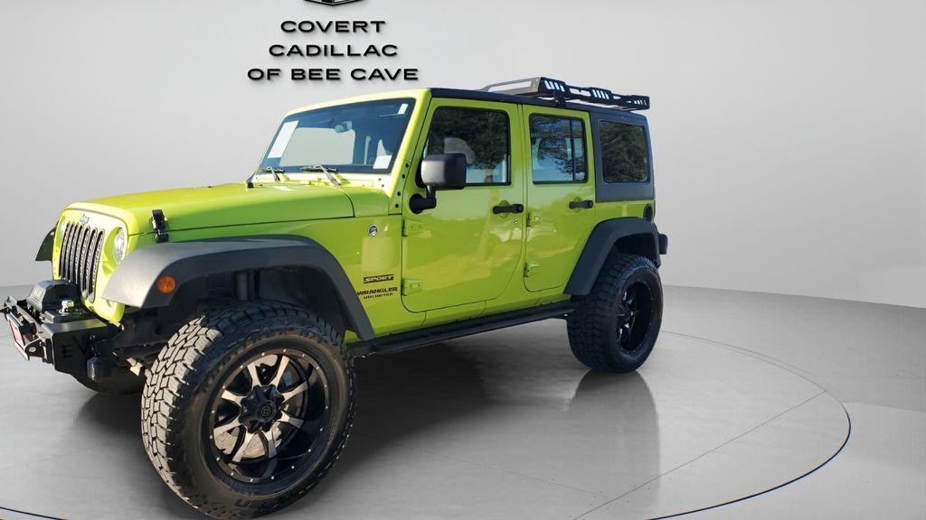 used 2016 Jeep Wrangler Unlimited car, priced at $22,764