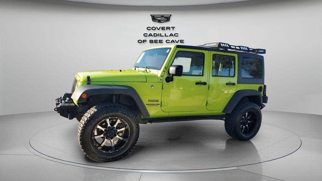 used 2016 Jeep Wrangler Unlimited car, priced at $22,764