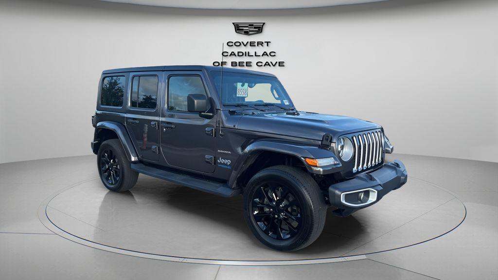 used 2021 Jeep Wrangler Unlimited 4xe car, priced at $31,999