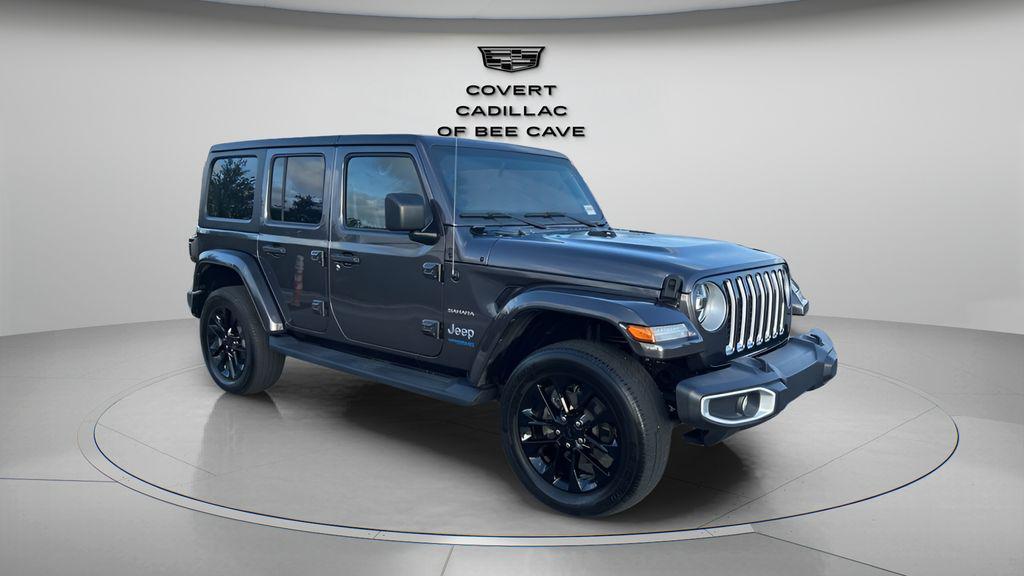 used 2021 Jeep Wrangler Unlimited 4xe car, priced at $32,999