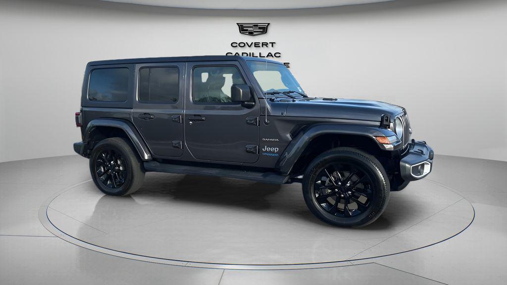 used 2021 Jeep Wrangler Unlimited 4xe car, priced at $31,999