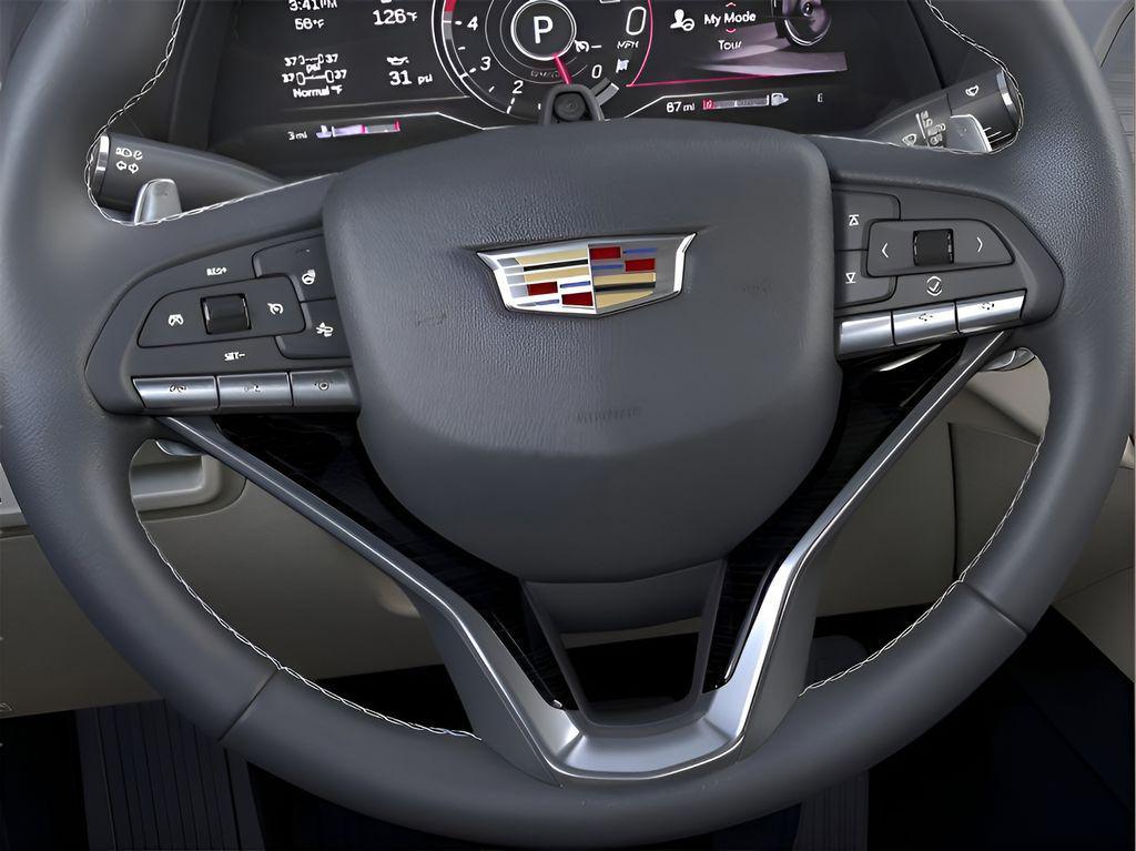 new 2025 Cadillac CT4 car, priced at $49,460