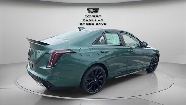 new 2025 Cadillac CT4-V car, priced at $57,354
