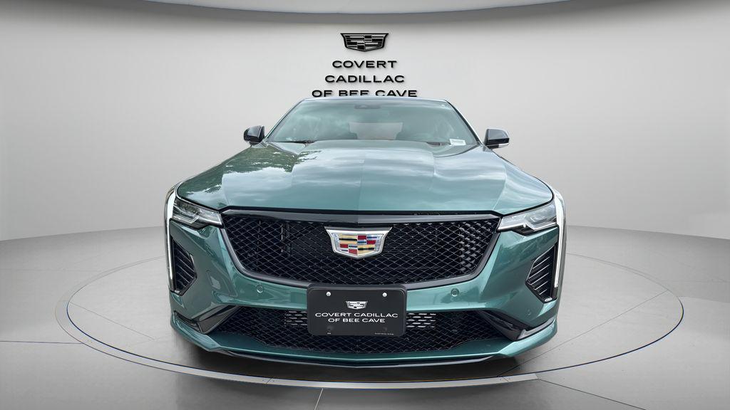 new 2025 Cadillac CT4-V car, priced at $57,354