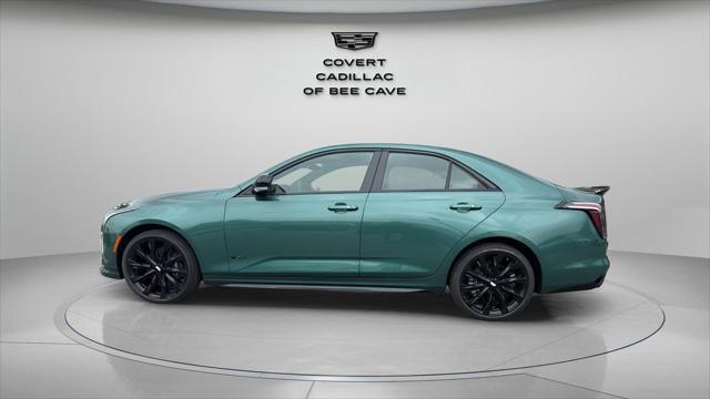 new 2025 Cadillac CT4-V car, priced at $57,354