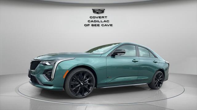 new 2025 Cadillac CT4-V car, priced at $57,354