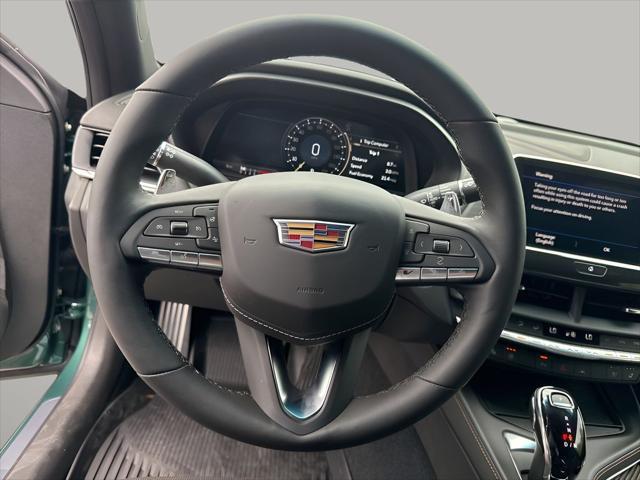 new 2025 Cadillac CT4-V car, priced at $57,354