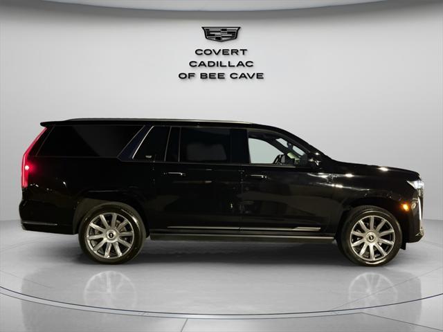 used 2023 Cadillac Escalade ESV car, priced at $78,499