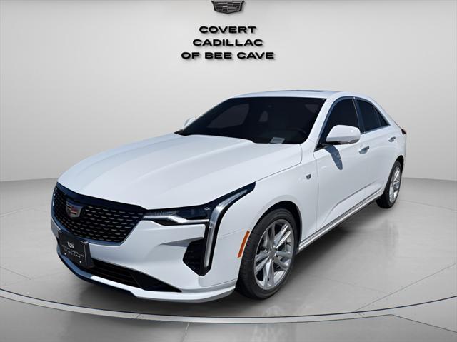 new 2025 Cadillac CT4 car, priced at $38,190