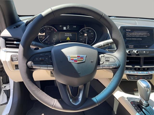 new 2025 Cadillac CT4 car, priced at $38,190