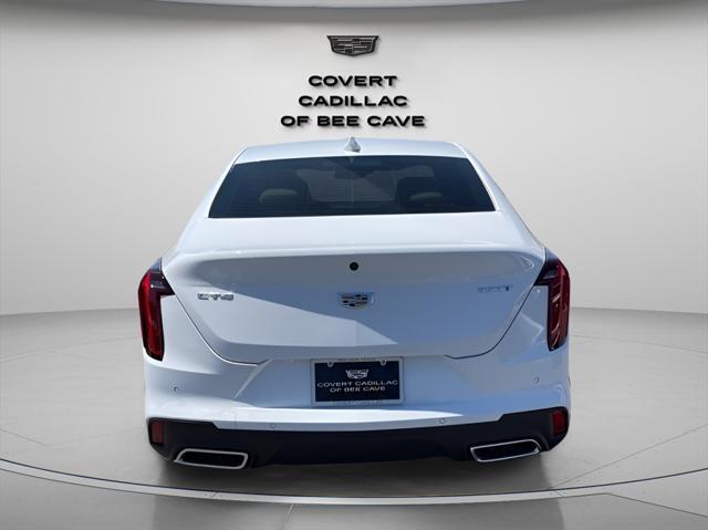 new 2025 Cadillac CT4 car, priced at $38,190