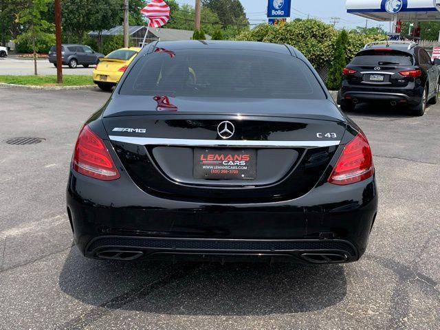 used 2017 Mercedes-Benz AMG C 43 car, priced at $22,595