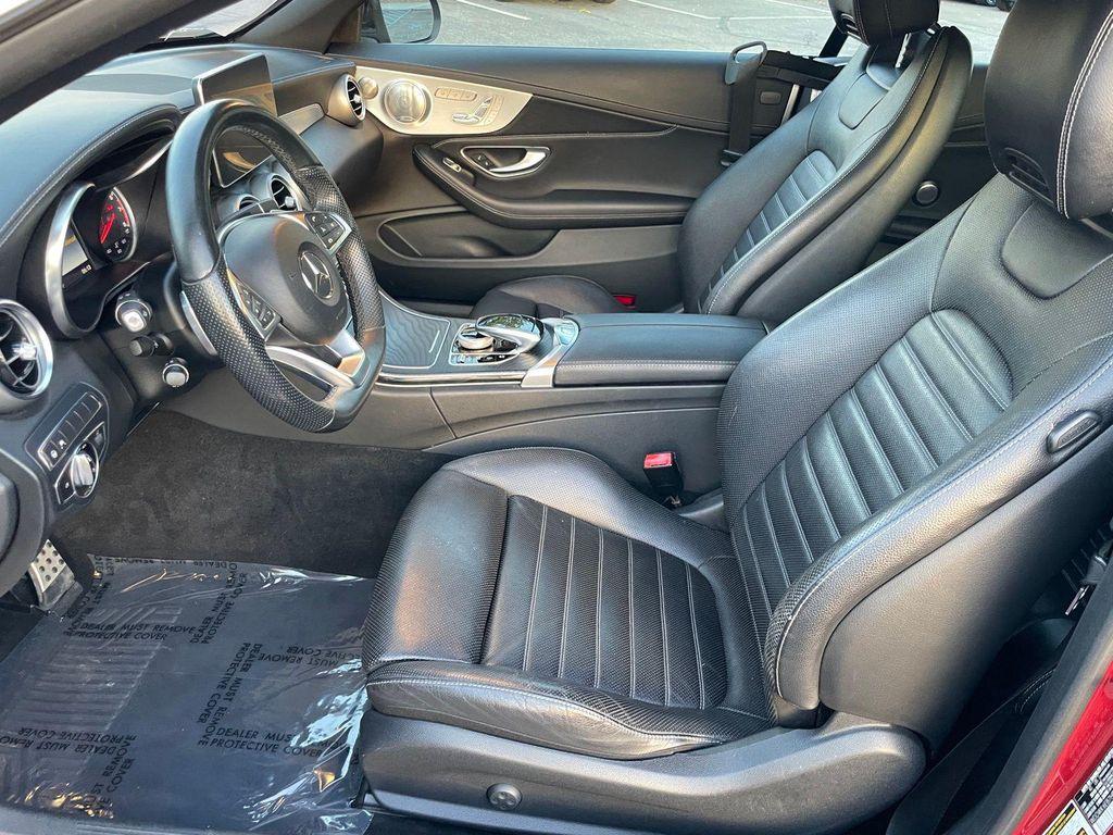 used 2017 Mercedes-Benz AMG C 43 car, priced at $27,995