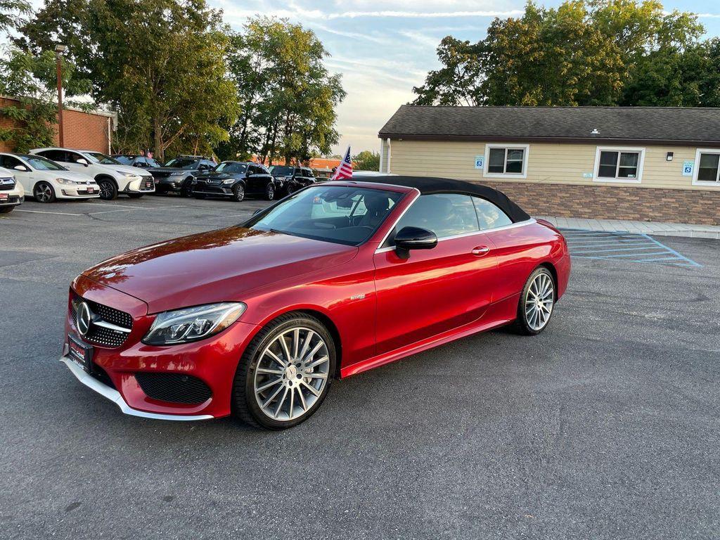 used 2017 Mercedes-Benz AMG C 43 car, priced at $27,995