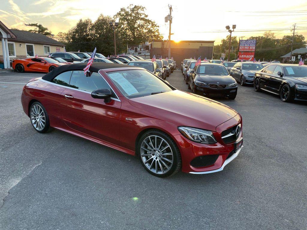 used 2017 Mercedes-Benz AMG C 43 car, priced at $27,995