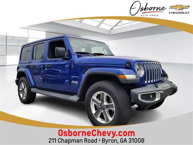 used 2019 Jeep Wrangler Unlimited car, priced at $31,555