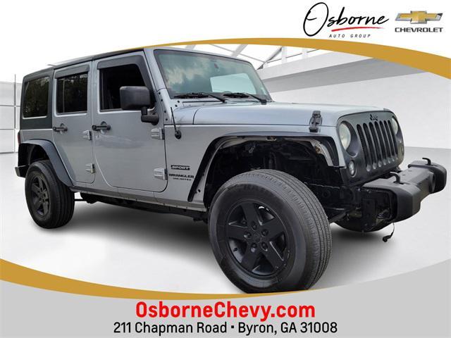 used 2016 Jeep Wrangler Unlimited car, priced at $15,955