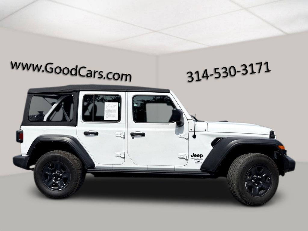used 2022 Jeep Wrangler Unlimited car, priced at $28,500