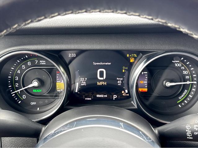 used 2022 Jeep Wrangler Unlimited 4xe car, priced at $31,929