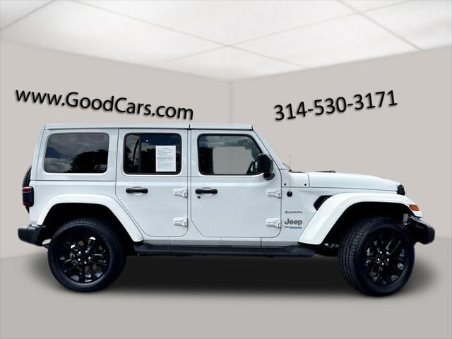 used 2022 Jeep Wrangler Unlimited 4xe car, priced at $31,929
