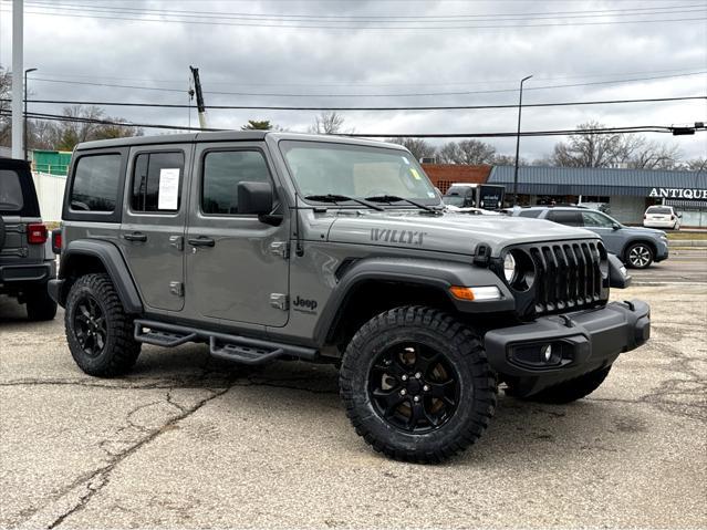 used 2022 Jeep Wrangler Unlimited car, priced at $29,800