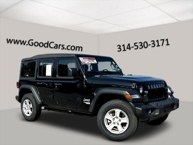 used 2021 Jeep Wrangler Unlimited car, priced at $29,990