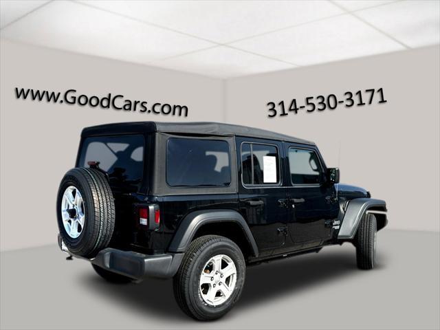 used 2021 Jeep Wrangler Unlimited car, priced at $30,781