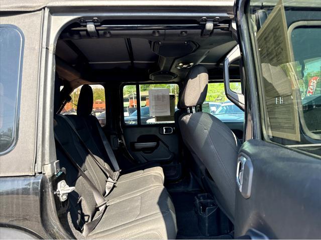 used 2021 Jeep Wrangler Unlimited car, priced at $27,993