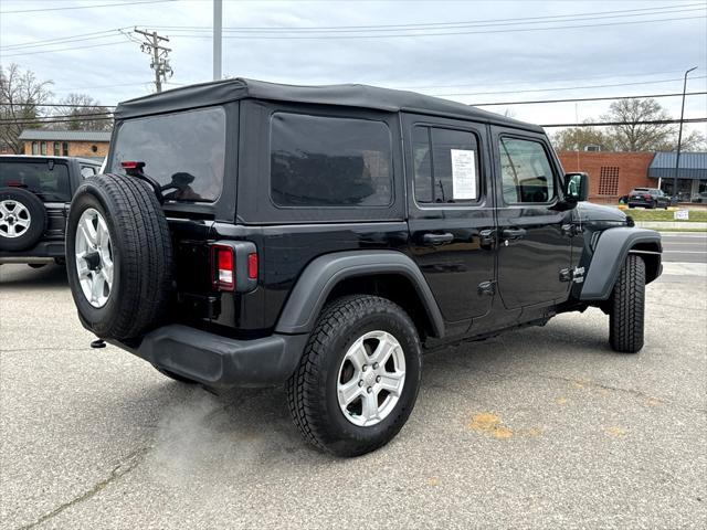 used 2020 Jeep Wrangler Unlimited car, priced at $29,149