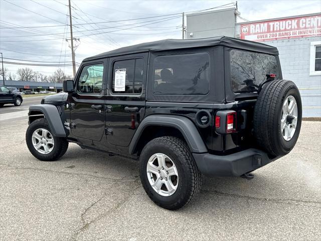used 2020 Jeep Wrangler Unlimited car, priced at $29,149