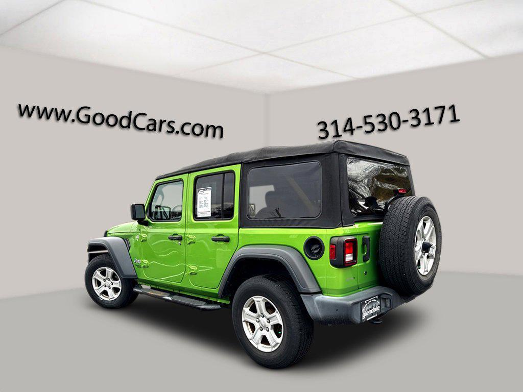 used 2018 Jeep Wrangler Unlimited car, priced at $26,993