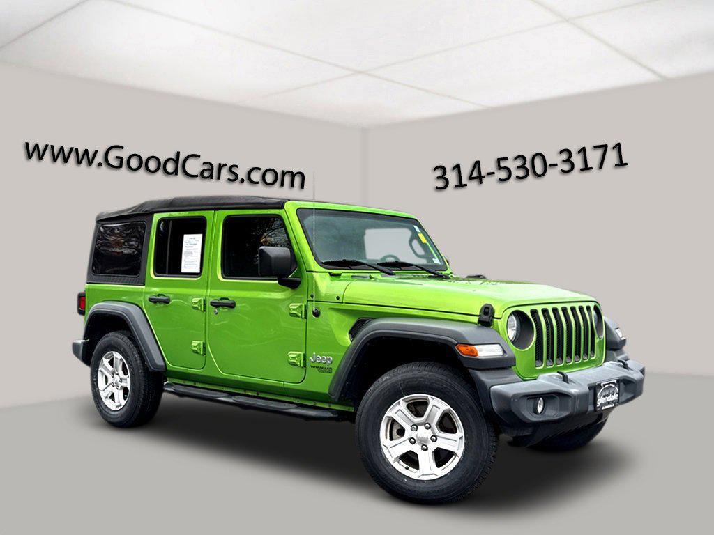 used 2018 Jeep Wrangler Unlimited car, priced at $26,993