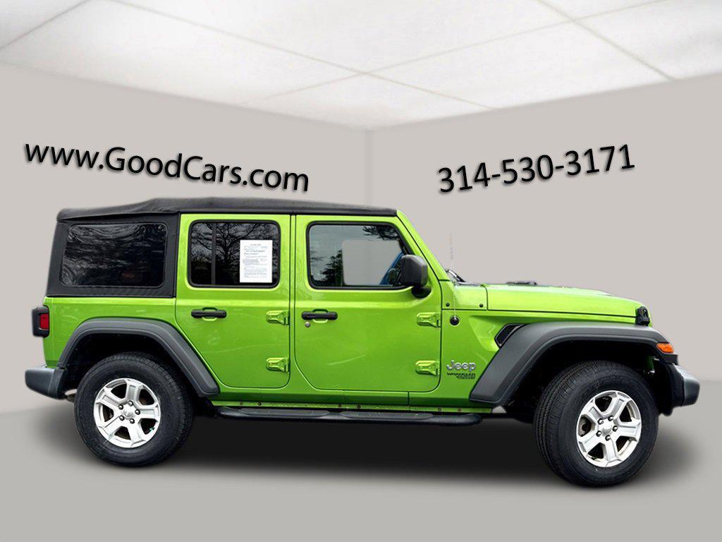 used 2018 Jeep Wrangler Unlimited car, priced at $26,993