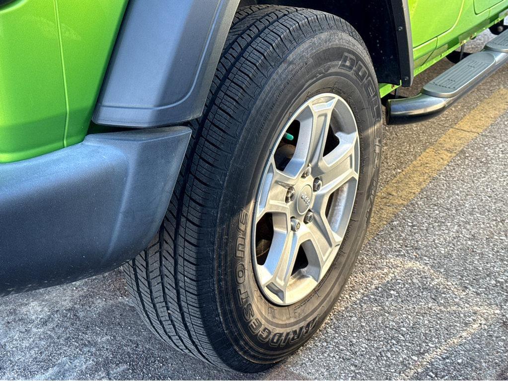 used 2018 Jeep Wrangler Unlimited car, priced at $26,993