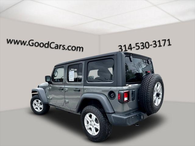 used 2020 Jeep Wrangler Unlimited car, priced at $31,989