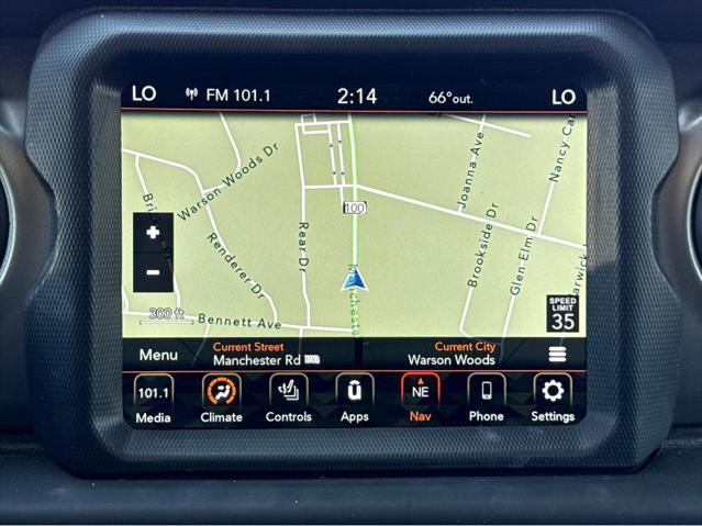 used 2021 Jeep Wrangler car, priced at $31,700