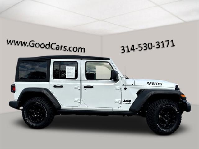 used 2021 Jeep Wrangler car, priced at $35,998