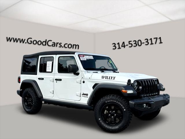 used 2021 Jeep Wrangler car, priced at $35,998