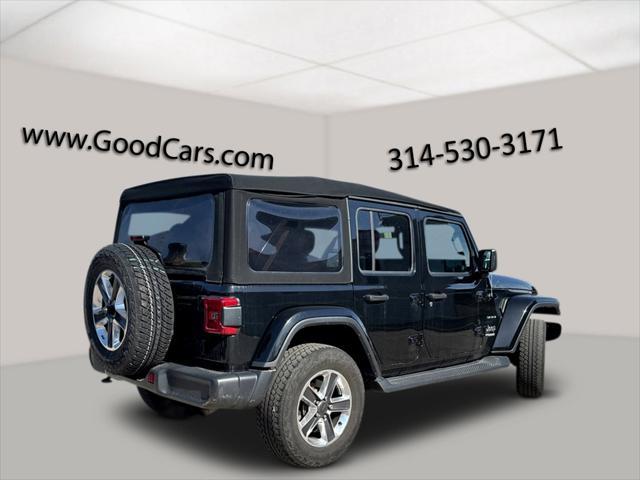 used 2020 Jeep Wrangler Unlimited car, priced at $36,850